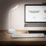 PrimeCables LVB FX025A USB Lamp Three Levels Touch Dimming Desk Lamp with RGB Atmosphere Plug in Table Lamp PrimeCables
