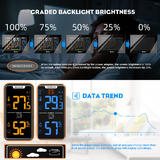 PrimeCables PC WS PT201C Monitoring Sensors Indoor Outdoor Wireless Color LCD Clock Weather Forecast Weather Stations PrimeCa