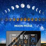 PrimeCables PC WS PT201C Monitoring Sensors Indoor Outdoor Wireless Color LCD Clock Weather Forecast Weather Stations PrimeCa