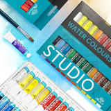 Other Brands PW1812S Paint Watercolors Pastels Premium 18 X 12ml Tube Watercolor Paint Set for New Learner and Professional A