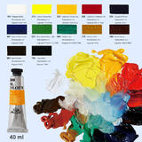 Other Brands PO1240A Paint Watercolors Pastels Vibrancy Oil Painting Colors for Professionals Artists 40ml Tube 12 Assorted C