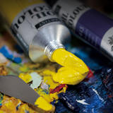 Other Brands PO1240A Paint Watercolors Pastels Vibrancy Oil Painting Colors for Professionals Artists 40ml Tube 12 Assorted C