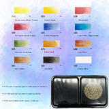 Other Brands PPWP12MTM Paint Watercolors Pastels Non toxic Portable Artist Grade Watercolor Paint Set Half Pan 12 Colors