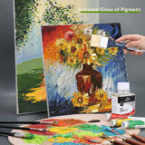 Other Brands POM75 Paint Watercolors Pastels Artist Water Mixable Oil Painting Medium to Thin Oils and Aid in Paint Flow 75ml