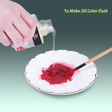Other Brands POM75 Paint Watercolors Pastels Artist Water Mixable Oil Painting Medium to Thin Oils and Aid in Paint Flow 75ml