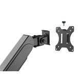 PrimeCables Cab PC 08210 openbox Monitor Desk Mounts Triple Monitor Stand Full Motion Articulating Aluminum Gas Spring PrimeC