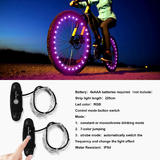 No Brand PC LG BL02 1 LED Bulb 2 Tire Pack LED Bike Wheel Lights