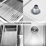 LIVINGbasics LVB HSL3219D Sink Accessories Kitchen Double Slot