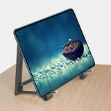 Moustache MOS A 6598 Computer Stands 3 in 1 Multi Purpose Folding Adjustable Laptop Tablet Phone Stand Holder Moustache