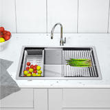 LIVINGbasics LVB HSL3018B Sink Accessories Kitchen Sink