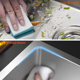 LIVINGbasics LVB HSL3018B Sink Accessories Kitchen Sink