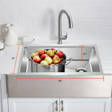 LIVINGbasics LVB HSL3018B Sink Accessories Kitchen Sink