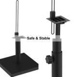 No Brand Cab QFSPS01 02 Electronic Accessories Retractable screw fixing speaker stand