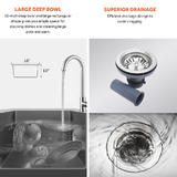 LIVINGbasics LVB HSL3018A Sink Accessories Kitchen Sink