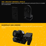No Brand LVB BKB M1 Gaming Accessories Car Door Welcome Projector Universal Car Courtesy Door Ambient Lights Angel Wings
