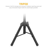 PrimeCables Cab QFLS01 01 Electronic Accessories Universal Laptop Projector Tripod Stand Foldable DJ Rack Stand Height Adjust
