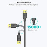PrimeCables PC Cab CC0020 6FT USB 3 0 USB Extension Cable USB 3 0 A Male to A Female for Data Transfer in High Speed 6ft Prim