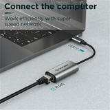 PrimeCables PC DA UA05A USB 3 0 Adapters USB 3 0 to RJ45 Gigabit Ethernet LAN Network Adapter 10 100 1000Mbps PrimeCables