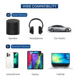 PrimeCables PC DA AU60 A V BlueTooth Wireless 3 5mm to USB Bluetooth 5 0 cable