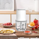 No Brand LB KA FTFP108 Blenders Electric Food Chopper Portable Mini Food Processor with Scale for Spices Vegetables Baby Food
