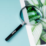 Foska OA G03 04 Board Accessories 3X Handheld Magnifier with 75mm 3 Round Lens and Plastic Handle Foska