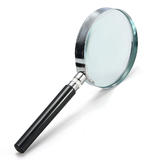 Foska OA G03 04 Board Accessories 3X Handheld Magnifier with 75mm 3 Round Lens and Plastic Handle Foska