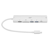 Monoprice Canada Cab 43790 USB 3 0 Adapters Monoprice 7 in 1 USB C Multiport 4K HDMI Adapter