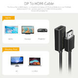 PrimeCables Cab PC 08344 Mini DisplayPort Cable Adapters Active DisplayPort 1 2 to HDMI 4K 60Hz Adapter PrimeCables
