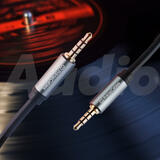 PrimeCables PC Cab AU65 Professional Audio Cables Summit Series 3 5 mm 4 pole male to male HIFI Stereo TRRS Jack Audio Cable 