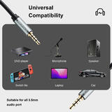 PrimeCables PC Cab AU65 Professional Audio Cables Summit Series 3 5 mm 4 pole male to male HIFI Stereo TRRS Jack Audio Cable 