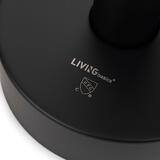 LIVINGbasics LVB SF569 Bath Fixtures Floor Mount Bathtub Faucet Freestanding Tub Filler with Handheld Shower Matte Black LIVI