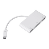 Monoprice Canada cab 27282 USB 3 0 Adapters USB Type C to 4K DisplayPort HDMI and Single Link DVI D Passive Adapter Monoprice