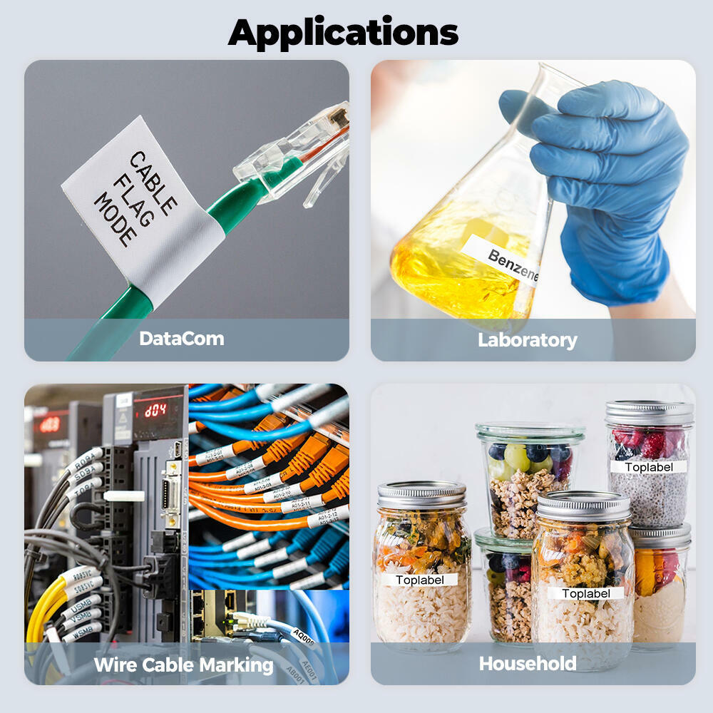 Brady M21500499 Nylon Cloth Label Tape, 0.5" x 16', Black on White