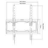 PrimeCables Cab QF01N 44TR TV Wall Mounts Stands Tilting 26 55 inch Low Profile TV Wall Mount Bracket with Pull Cord PrimeCab