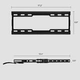 PrimeCables Cab QF01N 44TR TV Wall Mounts Stands Tilting 26 55 inch Low Profile TV Wall Mount Bracket with Pull Cord PrimeCab