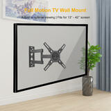 PrimeCables Cab QFA01N 223A Wall Mount Brackets Not display 13 42 inch 360 Degree Rotating Full Motion TV Wall Mount Stand Pr