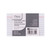 Hilroy 740 63350 Tabs Index Cards Hilroy Mead Index Cards Ruled 3 x 5 Inch 231472