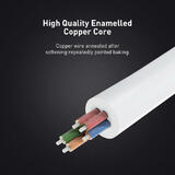 PrimeCables PC Cab AU07 Professional Audio Cables 3 5mm 3 pole male to dual 3 5mm female earphone micphone