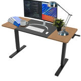 PrimeCables Cab PC 08368 Standing Desk Desk Converter Manual Sit Stand Height Adjustable All in One Standing Desk Included Ta