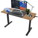 PrimeCables Cab PC 08368 Standing Desk Desk Converter Manual Sit Stand Height Adjustable All in One Standing Desk Included Ta
