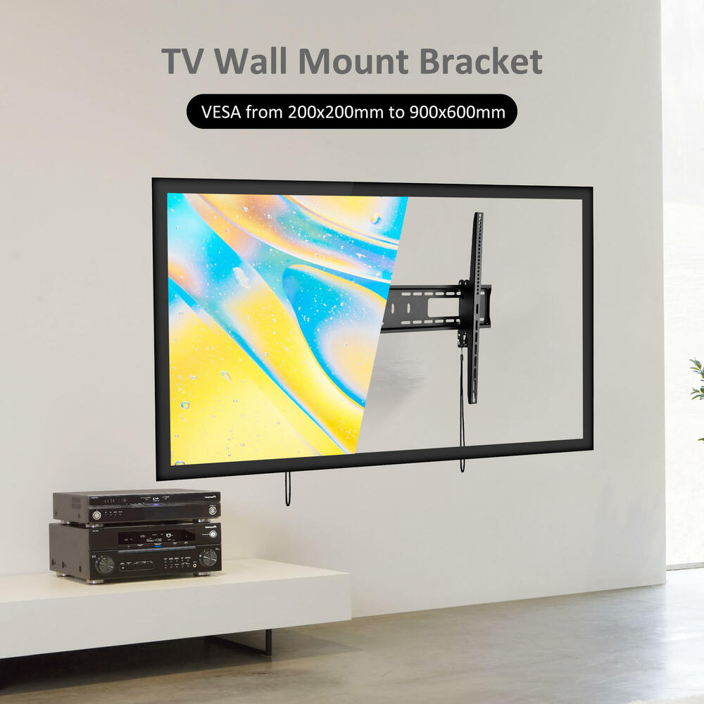 Heavy Duty Tilt TV Stand for 60100 Inch Flat & Curved TVs PrimeCables®
