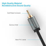 PrimeCables PC Cab RCAM2F Professional Audio Cables Summit Series 1 RCA Male to 2 RCA Female Stereo Audio Y Adapter Cable 10 
