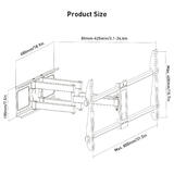 PrimeCables Cab QFA17B 486 TV Wall Mounts Stands 37 80 inch heavy duty full motion TV stand