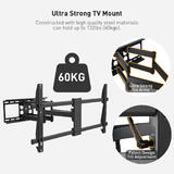 PrimeCables Cab QFA17B 486 TV Wall Mounts Stands 37 80 inch heavy duty full motion TV stand