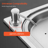 LIVINGbasics SN BA AQSD 01 Kitchen Fixtures Sink Soap Dispenser