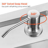 LIVINGbasics SN BA AQSD 01 Kitchen Fixtures Sink Soap Dispenser