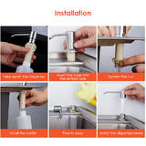 LIVINGbasics SN BA AQSD 01 Kitchen Fixtures Sink Soap Dispenser