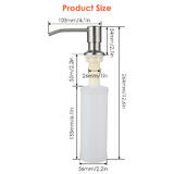 LIVINGbasics SN BA AQSD 01 Kitchen Fixtures Sink Soap Dispenser