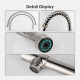 LIVINGbasics SN BA AQDO 01 Kitchen Fixtures Pull Double Head Faucet