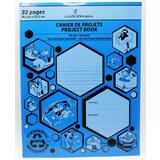 Louis Garneau 459 LG30 Notebooks Louis Garneau Project Writing Book 9 x 7 in 32 pages 1 2 plian 1 2 interlined dotted 747220